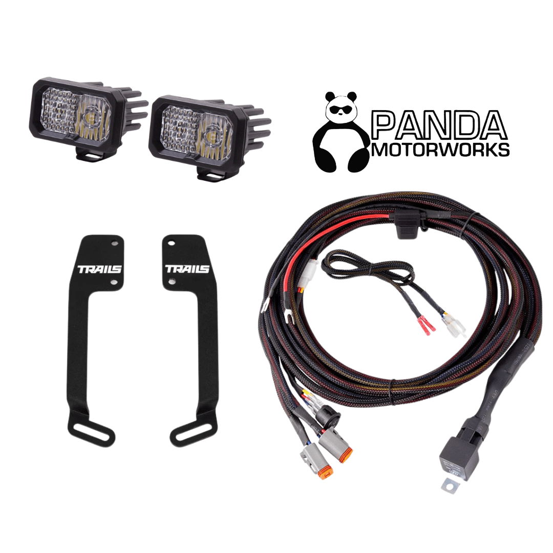 Panda Motorworks - Panda Motorworks 2018 - 2023 Subaru Crosstrek Ditch Light Kit - Panda Motorworks