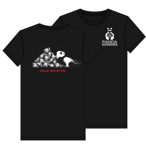 Panda Motorworks - Panda Motorworks “Chillin With My Tips” T-Shirt – Exclusive Panda Motorworks & AWE Design