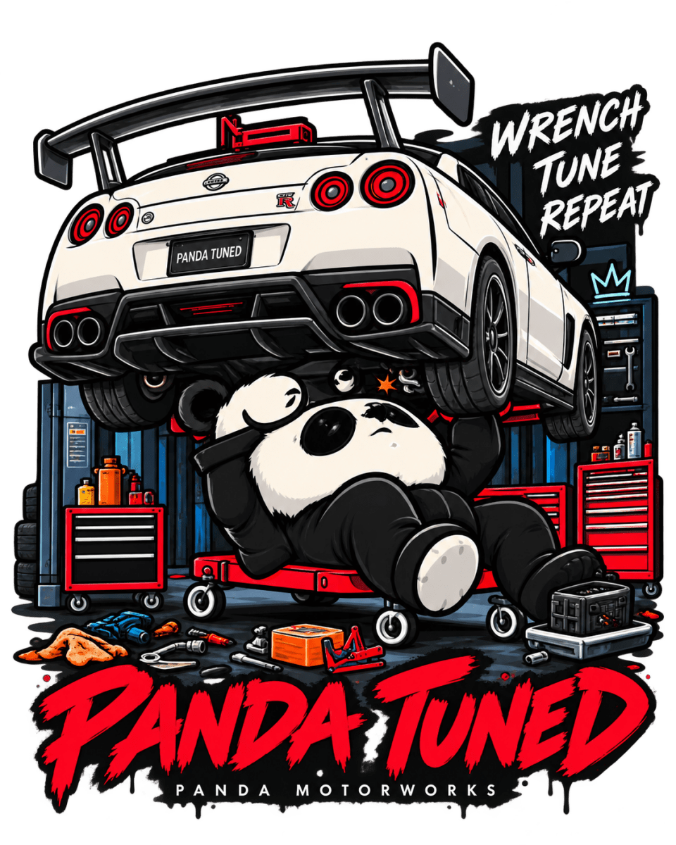 Panda Motorworks - Panda Toon'd Garage Therapy T-Shirt