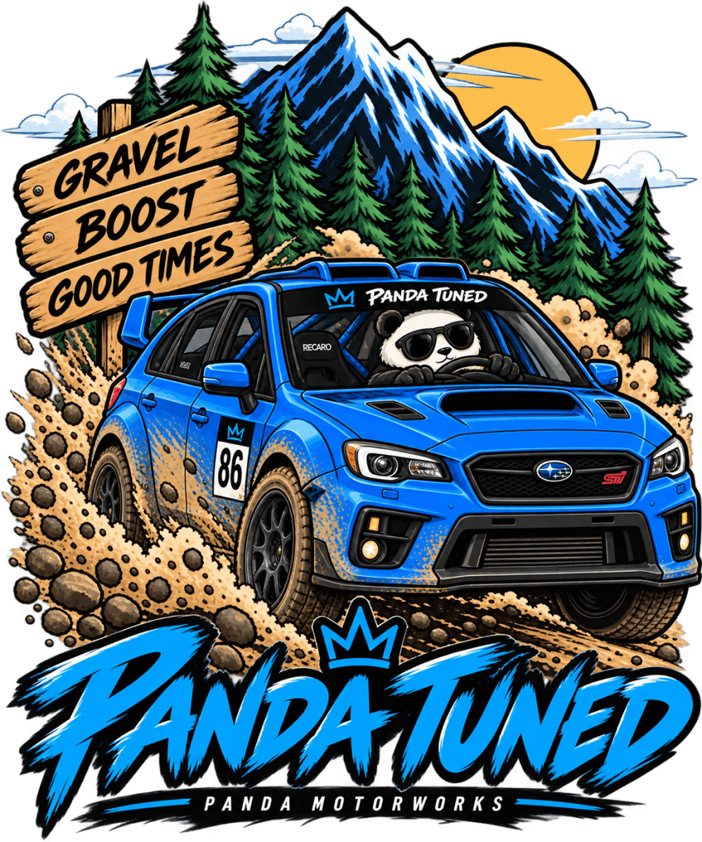 Panda Motorworks - Panda Toon’d Rally Panda T-Shirt