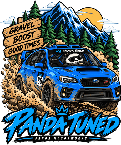 Panda Motorworks - Panda Toon’d Rally Panda T-Shirt