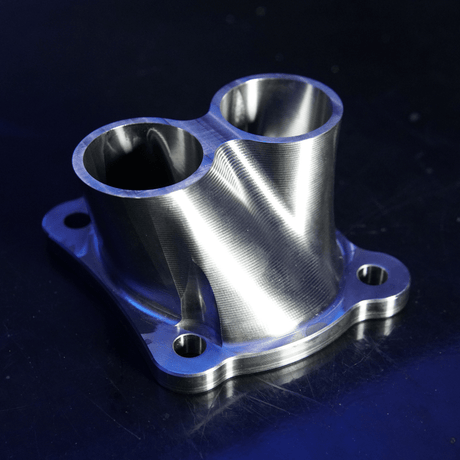 Panda Motorworks - PandaFab: Billet 2.3 EB Twin Scroll Turbo Flange - Panda Motorworks