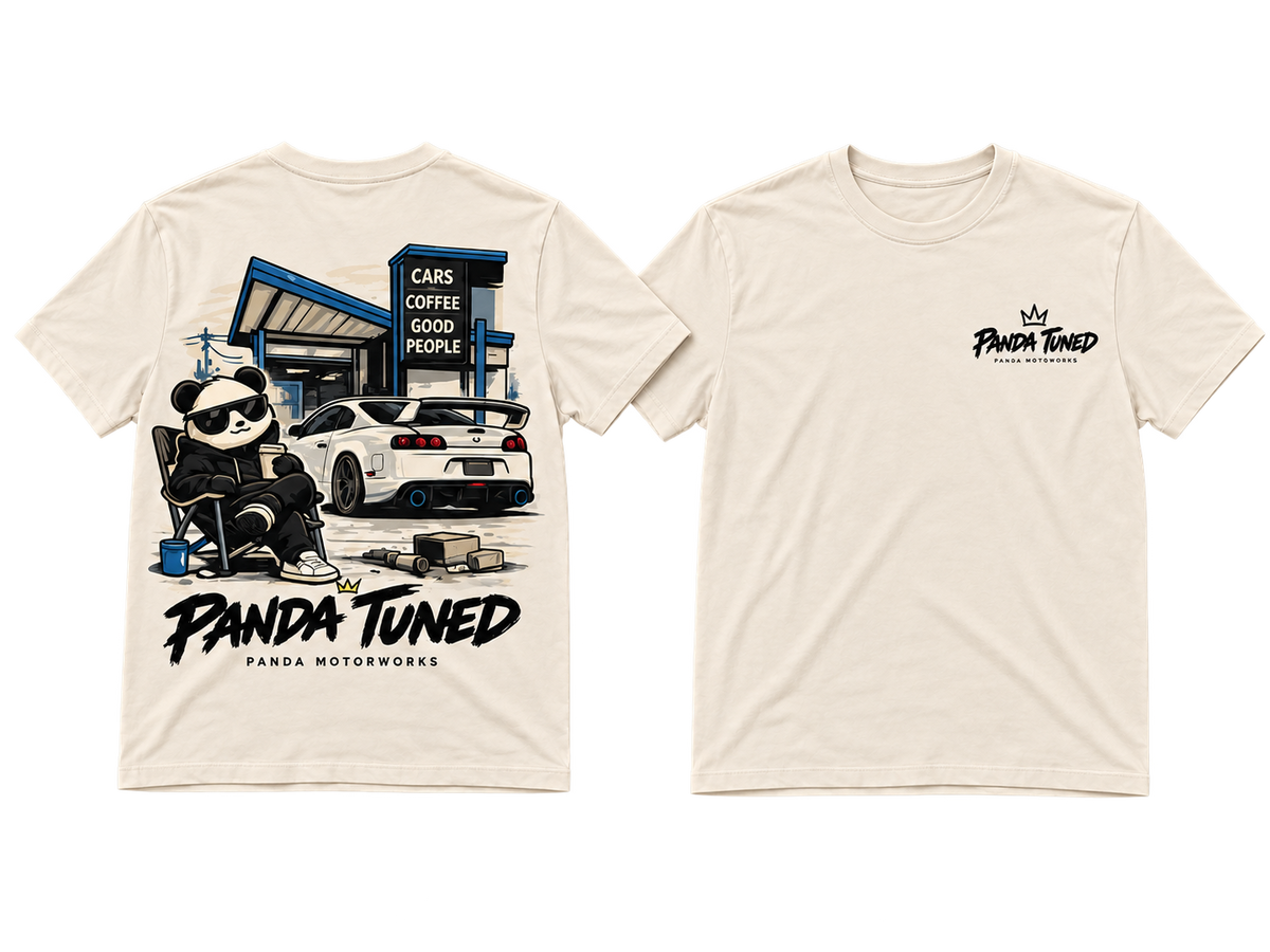 Panda Toon'd Cars & Coffee T-Shirt