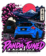 Panda Toon'd Togue Nights T-Shirt