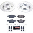 PowerStop - Power Stop 16 - 18 Ford Focus RS Rear Z23 Evolution Sport Brake Kit - Panda Motorworks