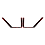 Topo Front Door Net Trim Overlay Kit (Printed Series) - 2021+ Bronco