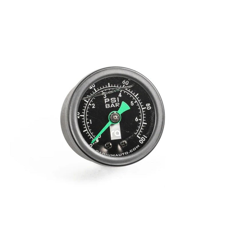 Radium Engineering - Radium Engineering 0-100 PSI Fuel Pressure Gauge w/ 8AN Adapter