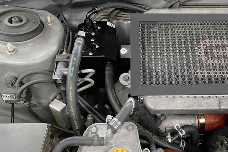 Radium Engineering - Radium Engineering 02-21 Subaru EJ-Series Fluid Lock Turbo Dual Catch Can Kit