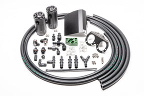 Radium Engineering - Radium Engineering 02-21 Subaru EJ-Series Fluid Lock Turbo Dual Catch Can Kit