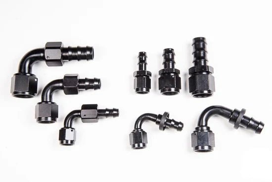 Radium Engineering - Radium Engineering 10AN 90Deg Pushlok Hose End