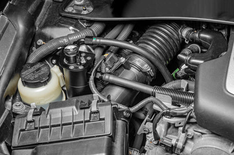 Radium Engineering - Radium Engineering 2009+ Nissan 370Z (VQ37VHR) Catch Can Kit - Fluid Lock