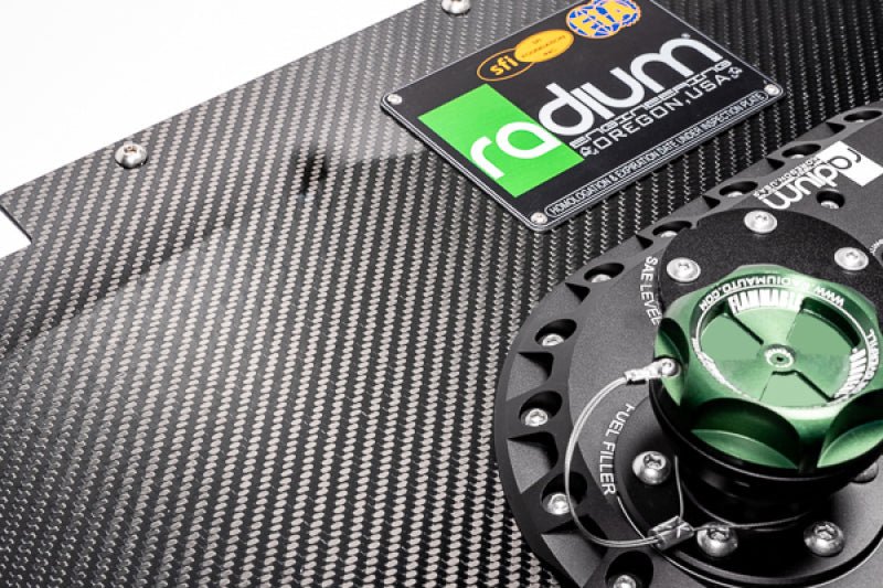 Radium Engineering - Radium Engineering Carbon Fiber Fuel Cell Lid - 6 Gallon