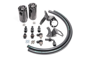 Radium Engineering - Radium Engineering Dual Catch Can Kit 2011-2014 Mustang GT Fluid Lock