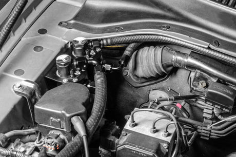 Radium Engineering - Radium Engineering Dual Catch Can Kit, MK4 Supra, Fluid Lock / 1994-2002 Toyota Supra (all versions)