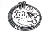 Radium Engineering - Radium Engineering Dual Catch Can Kit, MK4 Supra, Fluid Lock / 1994-2002 Toyota Supra (all versions)