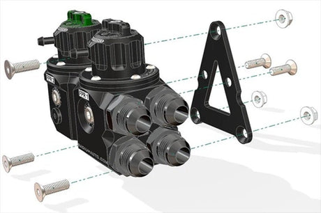 Radium Engineering - Radium Engineering Dual Fuel Pressure Regulator (DFPR)