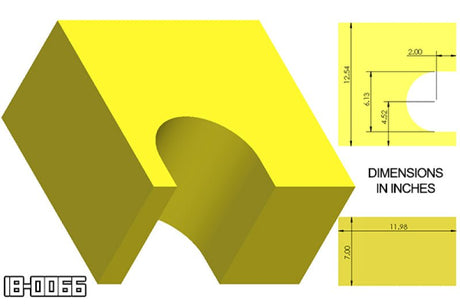Radium Engineering - Radium Engineering Fuel Cell Foam - One Piece
