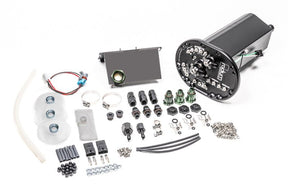 Radium Engineering - Radium Engineering Mazda RX7 FD Fuel Hanger Surge Tank Ti Automotive E5LM - Pumps Not Included