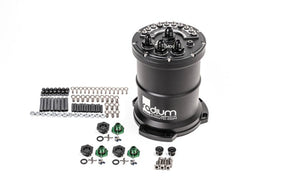 Radium Engineering - Radium Engineering Multi-Pump Fuel Surge Tank Fits Bosch BR540 / Deatschwerks DW400 (Pumps Not Included)