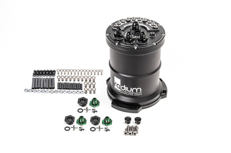 Radium Engineering - Radium Engineering Multi-Pump Fuel Surge Tank Fits Bosch BR540 / Deatschwerks DW400 (Pumps Not Included)