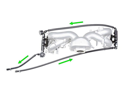 Radium Engineering - Radium Engineering Subaru EJ Engines Fuel Rail Plumbing - Series