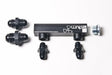 Radium Engineering - Radium Engineering Universal 4-Port Manifold - Black W/ Logo