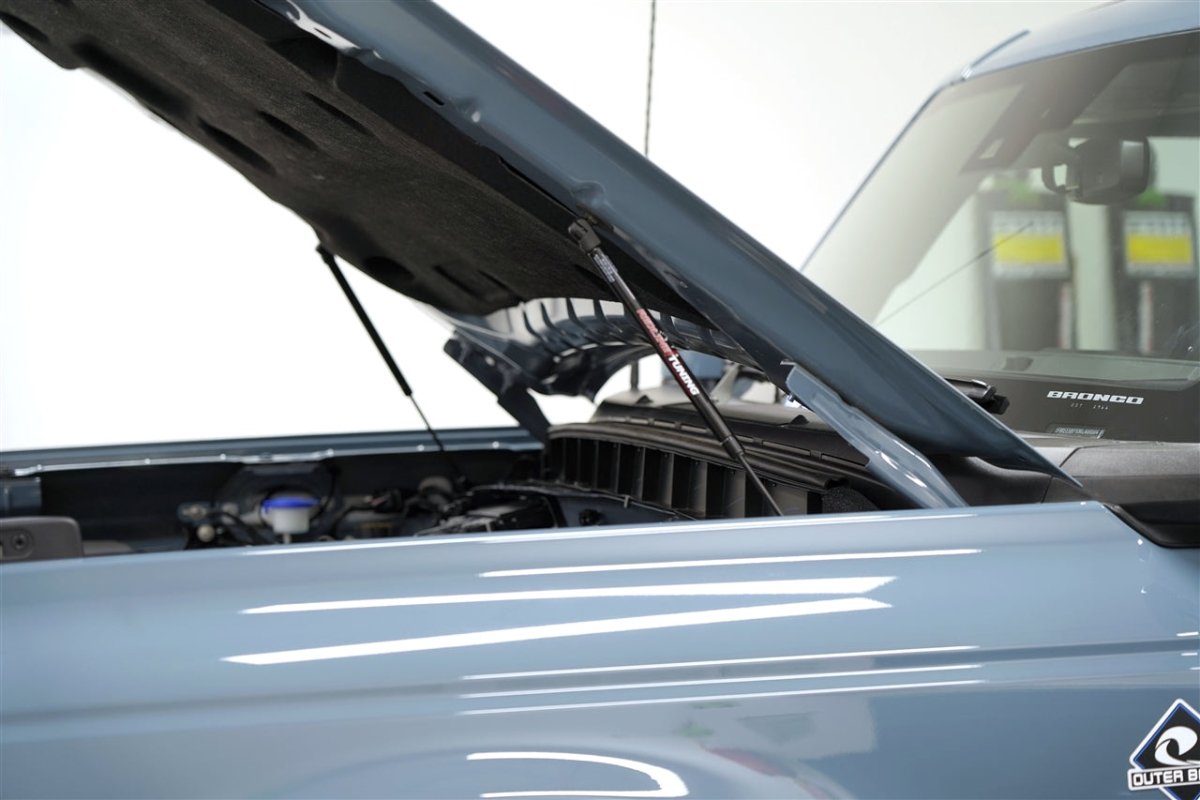Redline Tuning - Redline Tuning 2021+ Ford Bronco Hood QuickLIFT PLUS