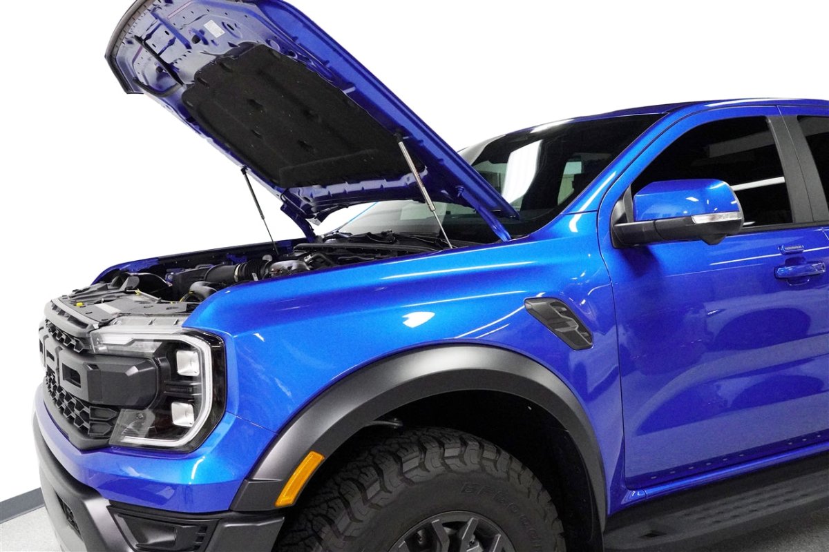 Redline Tuning - Redline Tuning 2024+ Ford Ranger Hood QuickLIFT ELITE - Panda Motorworks