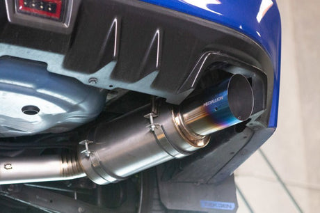 Revel - Revel 15 - 21 WRX/STi 11 - 14 WRX STi 08 - 14 WRX Ultra Ti Titanium Single Exit Catback Exhaust - Panda Motorworks