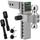 Rhino USA - Rhino USA 10In Heavy Duty Drop Hitch - 2.5In