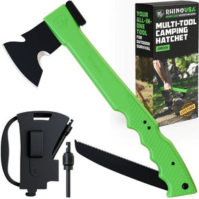 Rhino USA - Rhino USA CAMPING HATCHET WITH SAW
