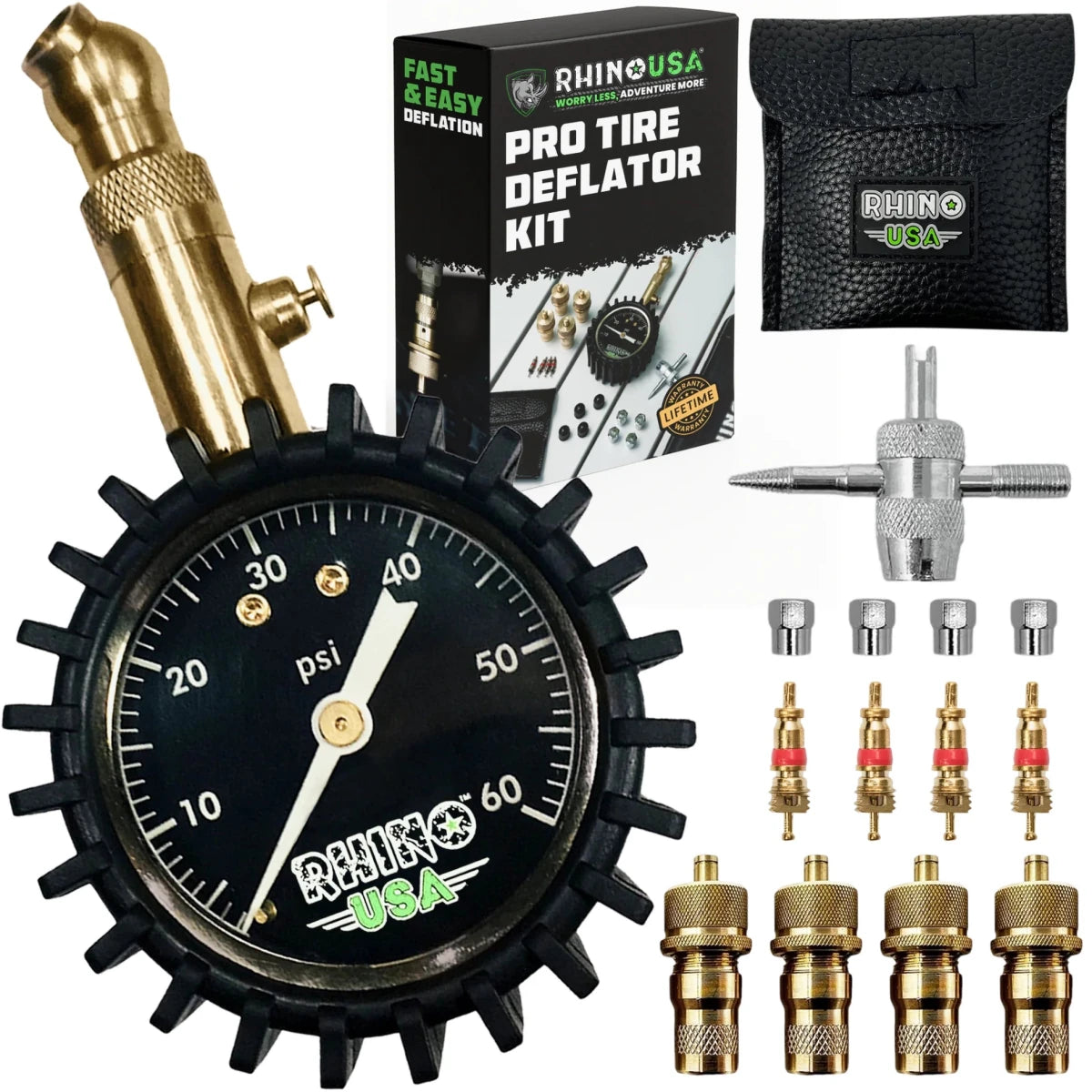 Rhino USA - Rhino USA Pro Tire Deflator Kit