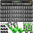 Rhino USA - Rhino USA Ultimate E - Track Tie - Down Kit