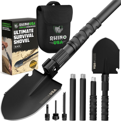 Rhino USA - Rhino USA Ultimate Survival Shovel