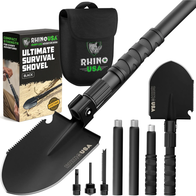 Rhino USA - Rhino USA Ultimate Survival Shovel
