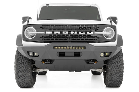 Rough Country - Rough Country 2021+ Ford Bronco Full Width Front Bumper