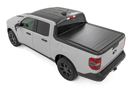 Rough Country - Rough Country Hard Roll Up Bed Cover 4'6" Bed | Ford Maverick 2WD/4WD (2022 - 2026)