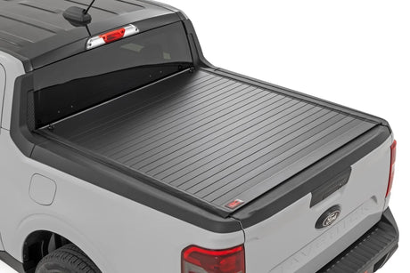 Rough Country - Rough Country Hard Roll Up Bed Cover 4'6" Bed | Ford Maverick 2WD/4WD (2022 - 2026)