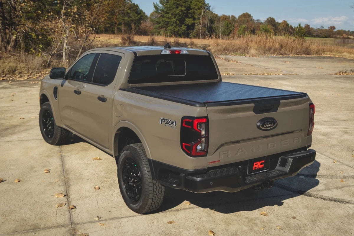 Rough Country - Rough Country Hard Roll Up Bed Cover 5' Bed | Ford Ranger 2WD/4WD (2024 - 2025)