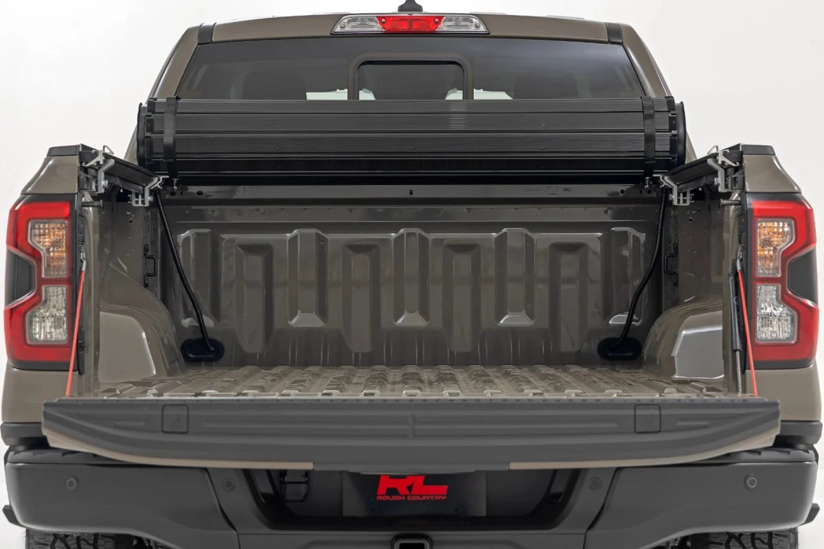 Rough Country - Rough Country Hard Roll Up Bed Cover 5' Bed | Ford Ranger 2WD/4WD (2024 - 2025)