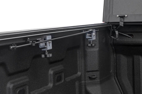 Rough Country - Rough Country Hard Tri - Fold Flip Up Bed Cover Chevy/GMC Canyon/Colorado (15 - 24) - Panda Motorworks