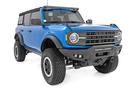 Rough Country - Rough Country Power Running Boards Dual Electric Motor | 4 Door | Ford Bronco 4WD (21 - 24) - Panda Motorworks