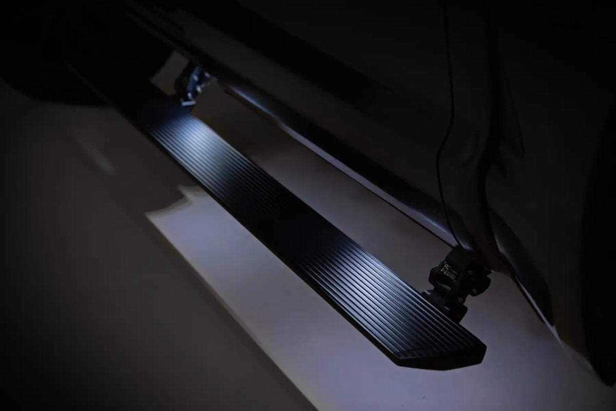 Rough Country - Rough Country Power Running Boards Dual Electric Motor | 4 Door | Ford Bronco 4WD (21 - 24) - Panda Motorworks