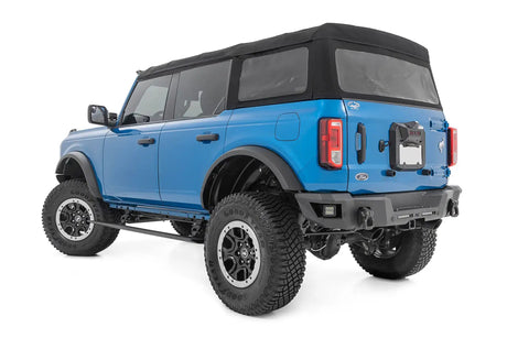Rough Country - Rough Country Power Running Boards Dual Electric Motor | 4 Door | Ford Bronco 4WD (21 - 24) - Panda Motorworks