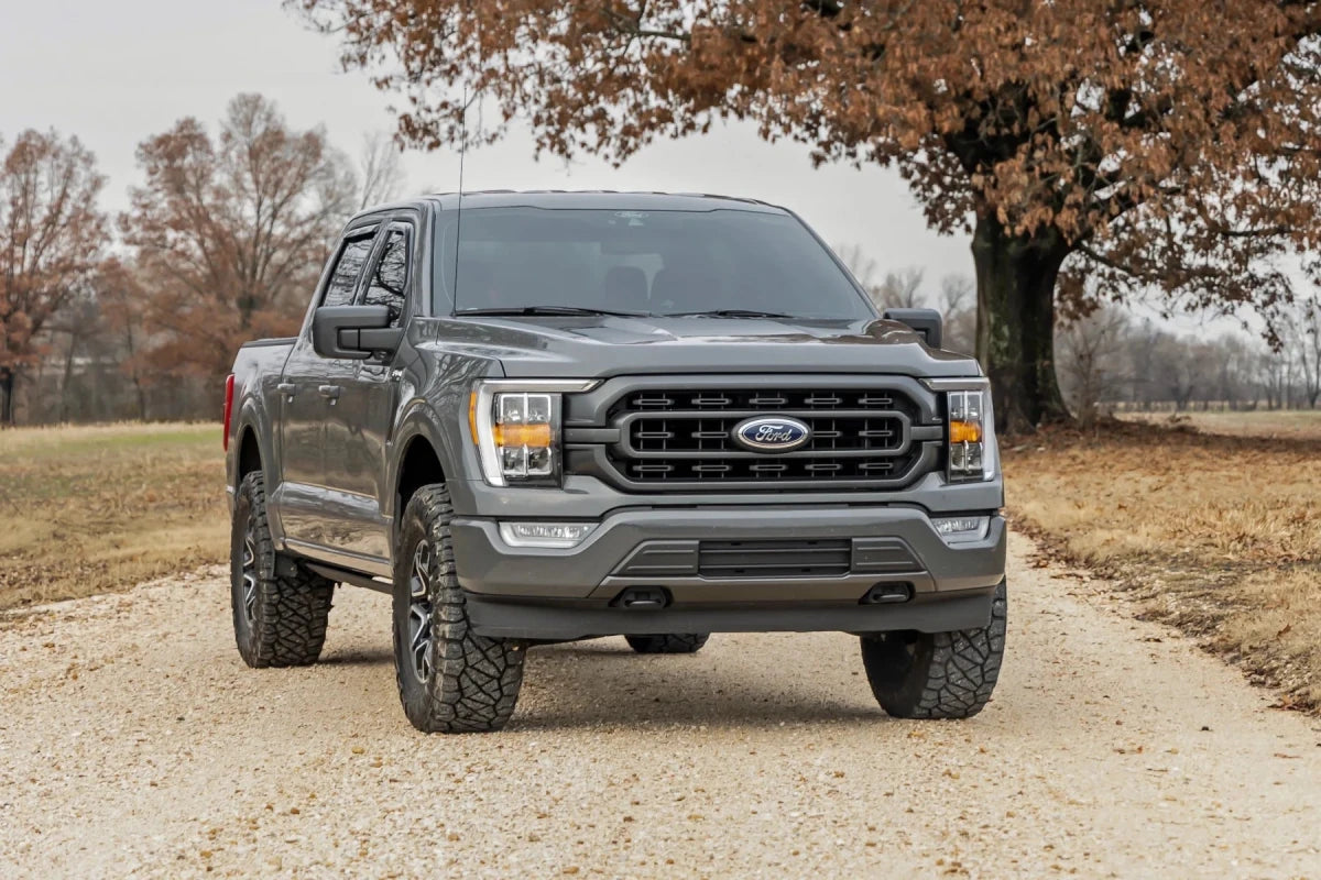 Rough Country - Rough Country Power Running Boards Dual Electric Motor Ford F - 150 (15 - 25) | F - 250/F - 350 Super Duty (17 - 25)