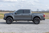 Rough Country - Rough Country Power Running Boards Dual Electric Motor Ford F - 150 (15 - 25) | F - 250/F - 350 Super Duty (17 - 25)