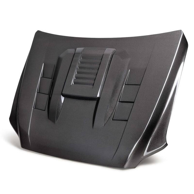 Seibon - Seibon TS - Style Carbon Fiber Hood – 2024–2025 Toyota Tacoma