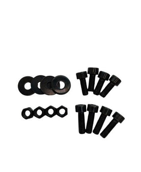 Sparco - Sparco Seat Hardware Spacer Kit Bottom Mount - Black Zinc - Panda Motorworks