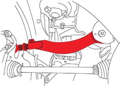 SPC Performance - SPC Performance 2021+ Ford Bronco Sport AWD / 2022+ Ford Maverick AWD Adjustable Rear Camber Arm - Panda Motorworks