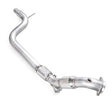 Stainless Works - Stainless Works 2015 - 16 Mustang Downpipe 3in High - Flow Cats Factory Connection - Panda Motorworks